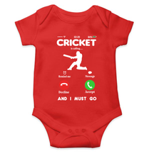 Load image into Gallery viewer, Cricket is Calling World Cup Cricket Rompers for Baby Boy- KidsFashionVilla
