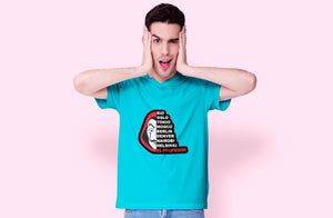 Professor Money Heist Half Sleeves T-Shirt- KidsFashionVilla