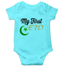 Load image into Gallery viewer, My 1st Eid Rompers for Baby Girl- KidsFashionVilla
