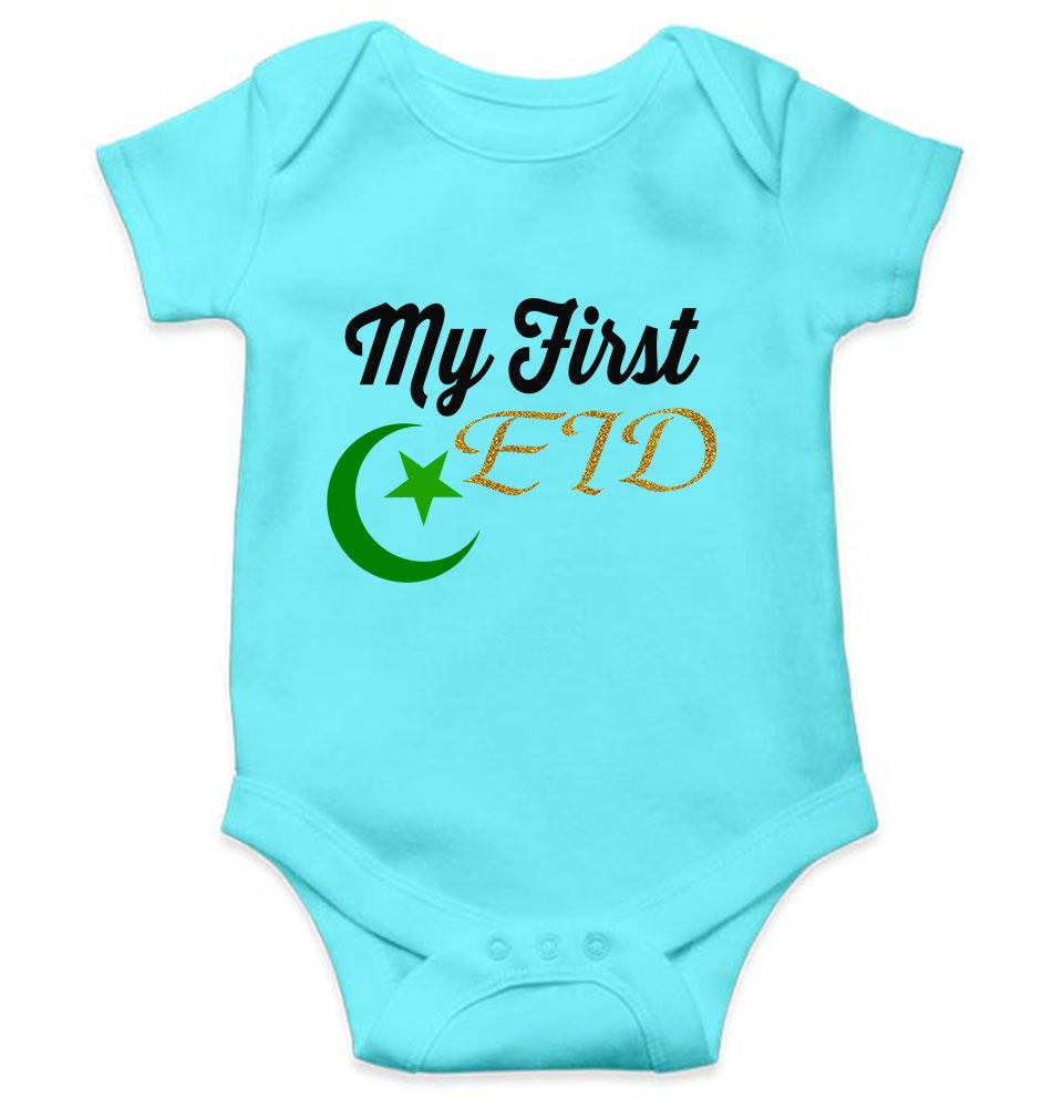 My 1st Eid Rompers for Baby Girl- KidsFashionVilla