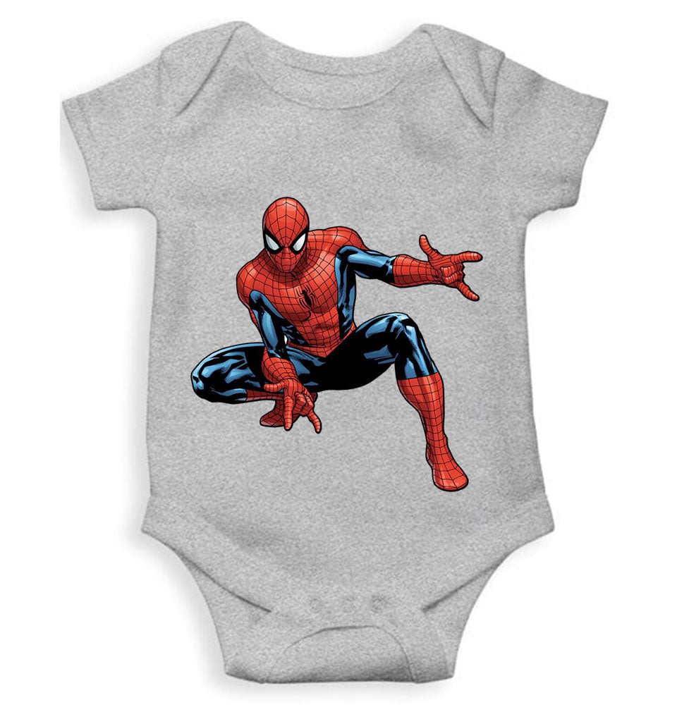 Superhero Cartoon Rompers for Baby Girl- KidsFashionVilla
