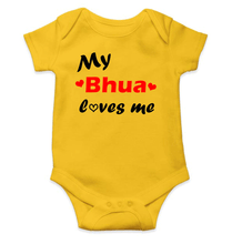 Load image into Gallery viewer, Bhua Loves Me Rompers for Baby Girl - KidsFashionVilla
