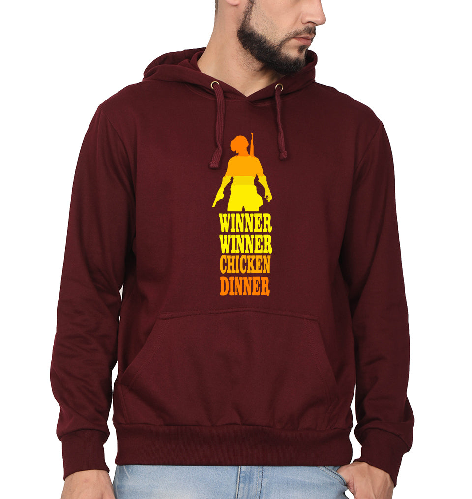 PUBG Winner Winner Chicken Dinner Men Hoodies-KidsFashionVilla
