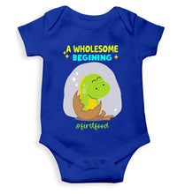 Load image into Gallery viewer, First Food Rompers for Baby Girl- KidsFashionVilla
