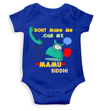 Load image into Gallery viewer, Custom Name Don’t Make Me Call My Mamu Rompers for Baby Girl- KidsFashionVilla
