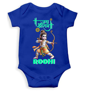 Custom Name Jai Shree Ram Rompers for Baby Girl- KidsFashionVilla