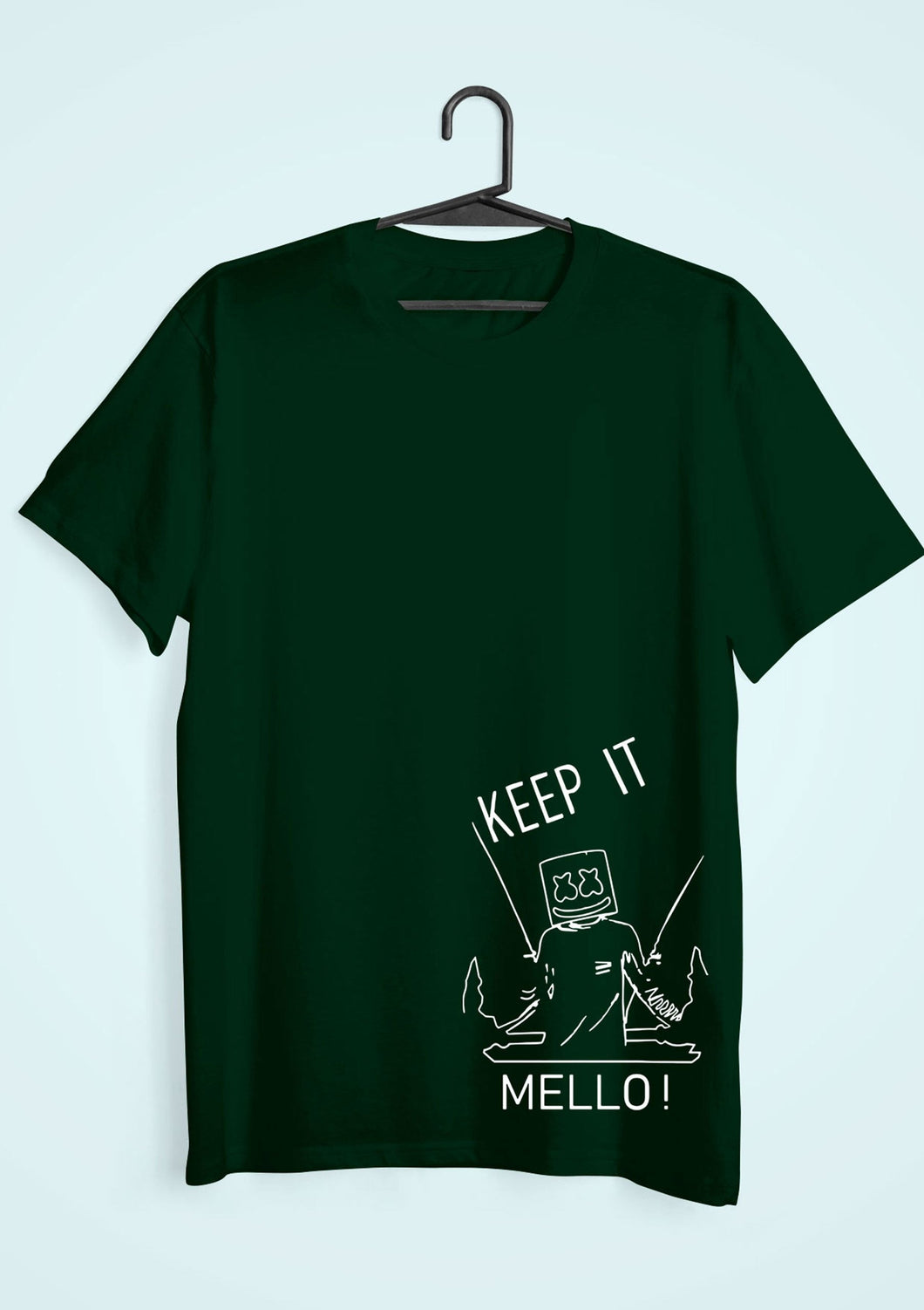 Mello Mens Half Sleeves T-shirt- KidsFashionVilla