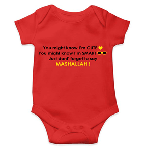 Mashallah Rompers for Baby Girl- KidsFashionVilla