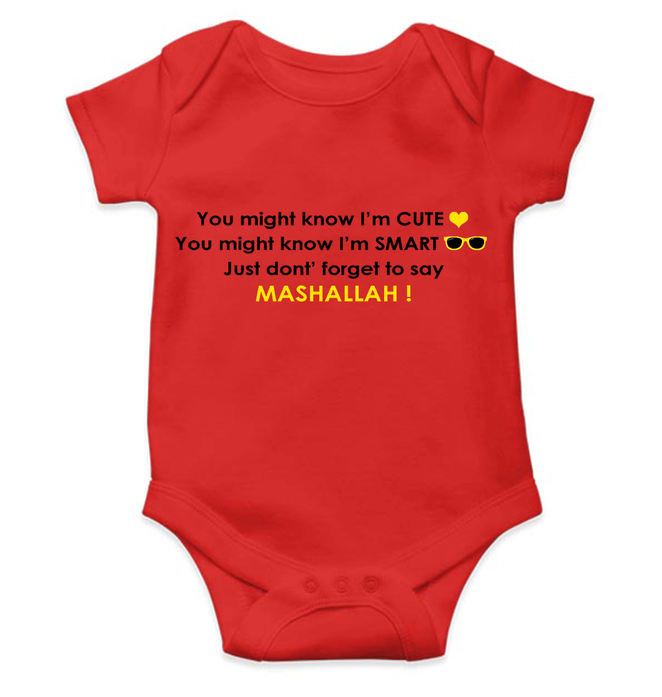 Mashallah Rompers for Baby Girl- KidsFashionVilla
