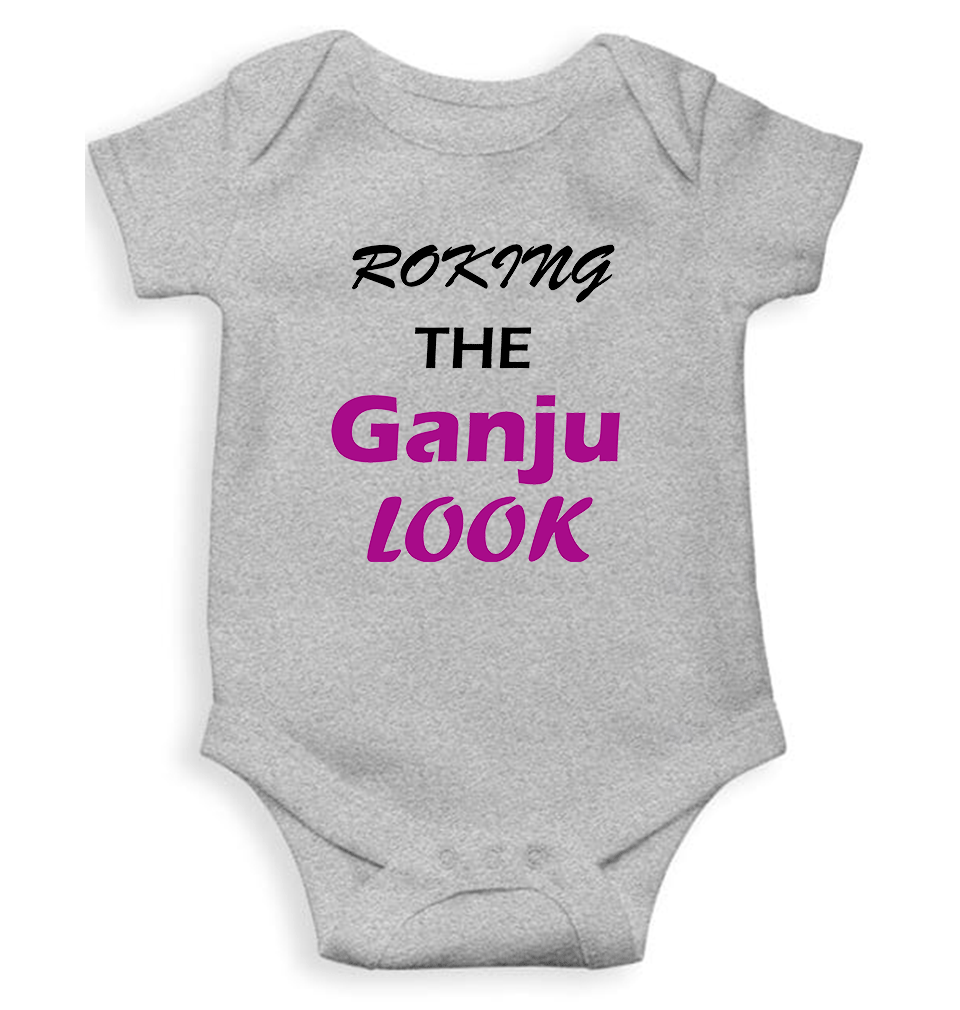ROKING THE GANJU LOOK Rompers for Baby Girl- KidsFashionVilla