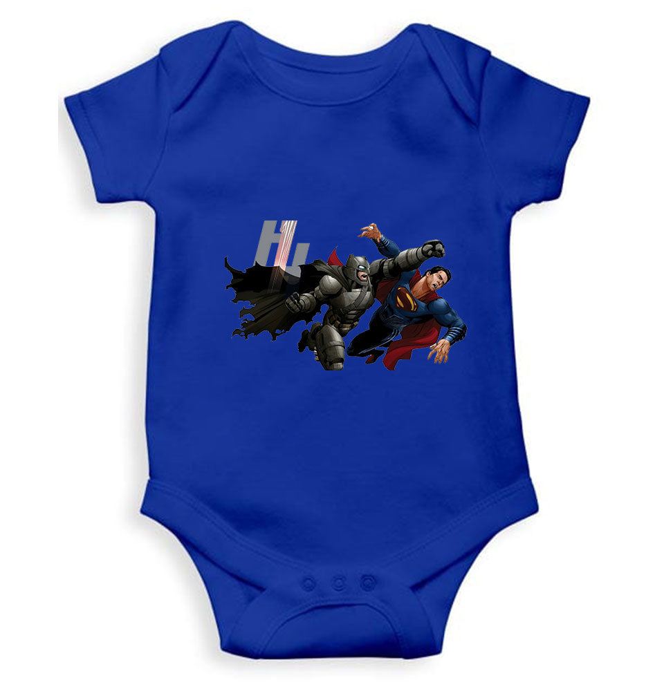 Superhero Cartoon Rompers for Baby Girl- KidsFashionVilla
