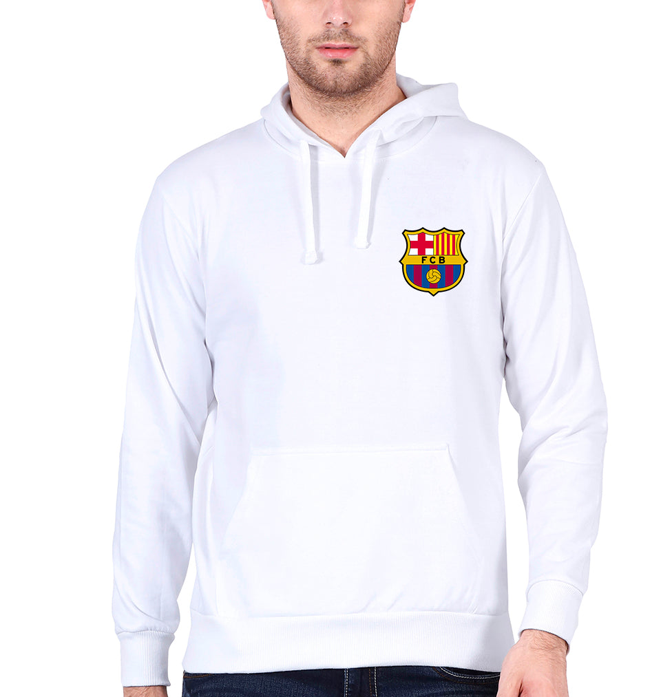 Barcelona Logo Men Hoodies-KidsFashionVilla