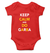 Load image into Gallery viewer, Keep Calm And Do Garbha Rompers for Baby Girl- KidsFashionVilla

