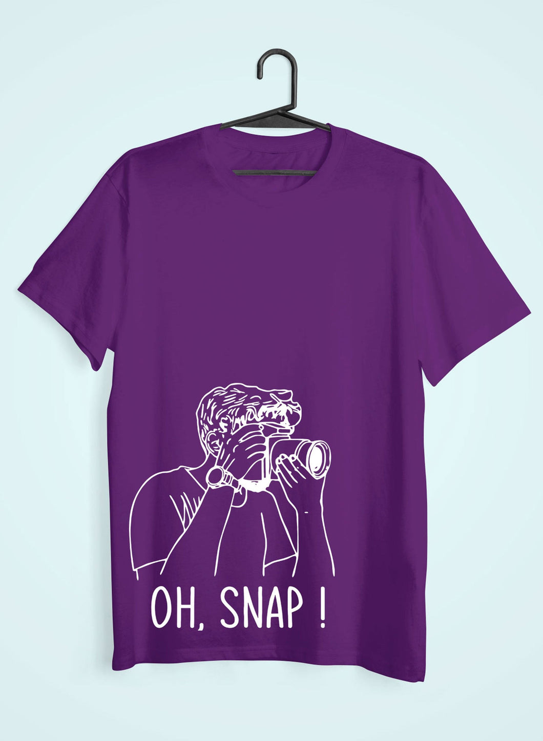 Oh Snap Women Half Sleeves T-shirt- KidsFashionVilla
