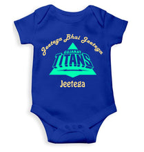 Load image into Gallery viewer, IPL Gujarat Titans Jeetega Bhai Jeetega GT Jeetega Rompers for Baby Girl- KidsFashionVilla
