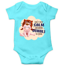 Load image into Gallery viewer, Can Not Keep Calm Because Diwali Is Here Rompers for Baby Boy- KidsFashionVilla
