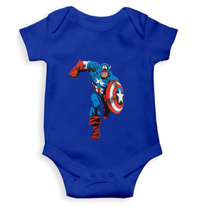 Superhero Cartoon Rompers for Baby Girl- KidsFashionVilla