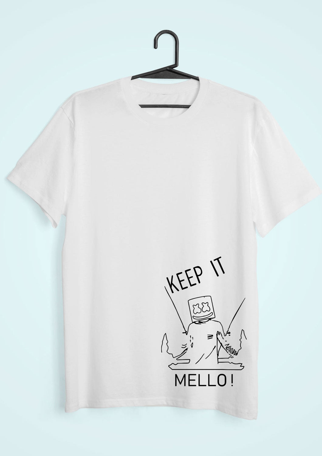 Mello Mens Half Sleeves T-shirt- KidsFashionVilla