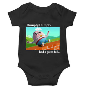 Humpty Dumpty Poem Rompers for Baby Boy- KidsFashionVilla