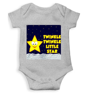 Twinkle Twinkle Little Star Poem Rompers for Baby Boy- KidsFashionVilla