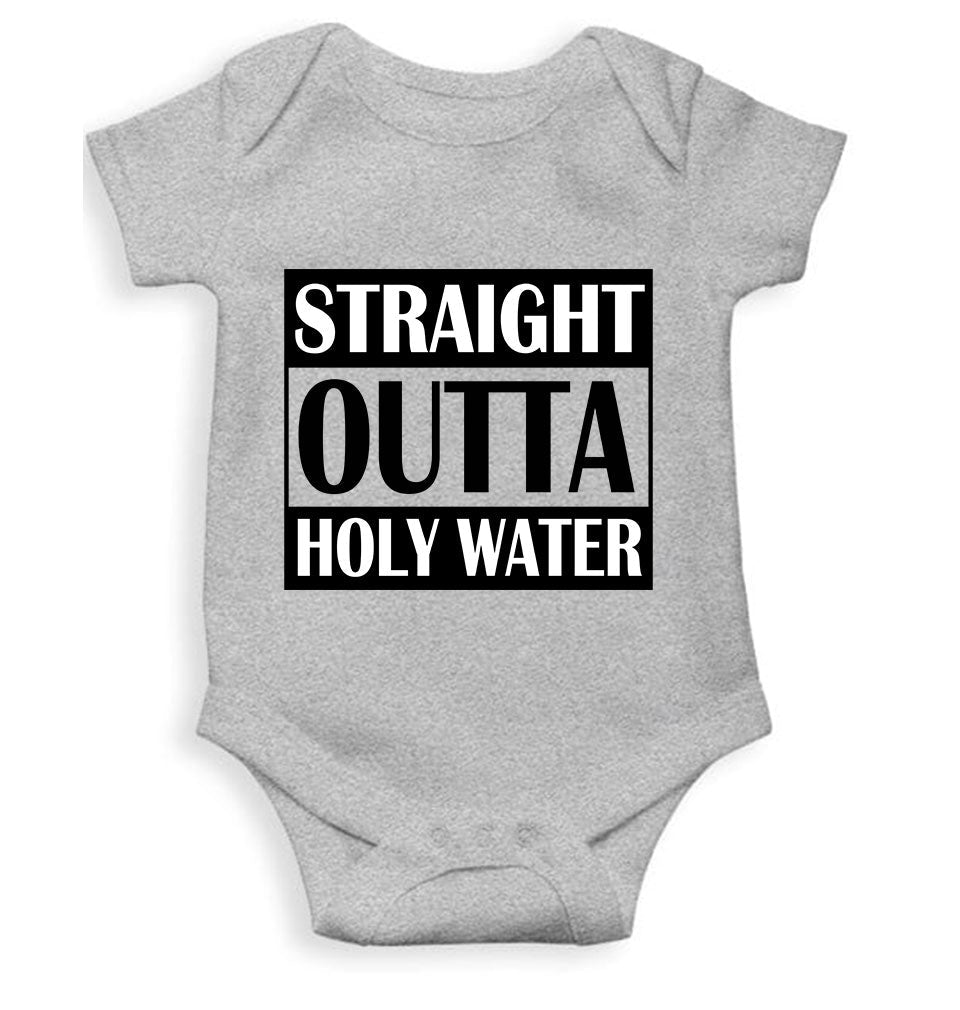 Holy Water Baptism Christening Day Rompers for Baby Girl- KidsFashionVilla