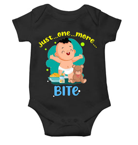 One More Bite Rompers for Baby Girl- KidsFashionVilla