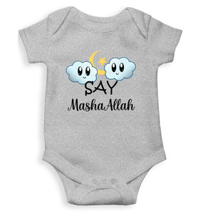 Say MashAllah Rompers for Baby Girl- KidsFashionVilla