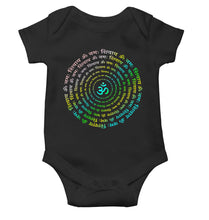 Load image into Gallery viewer, Om Namah Shivay Mahashivratri Rompers for Baby Girl- KidsFashionVilla
