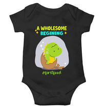 Load image into Gallery viewer, First Food Rompers for Baby Boy- KidsFashionVilla

