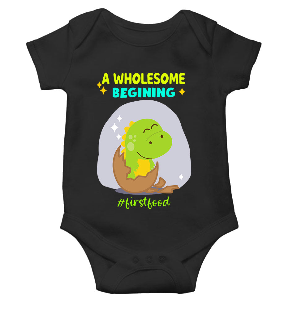First Food Rompers for Baby Boy- KidsFashionVilla