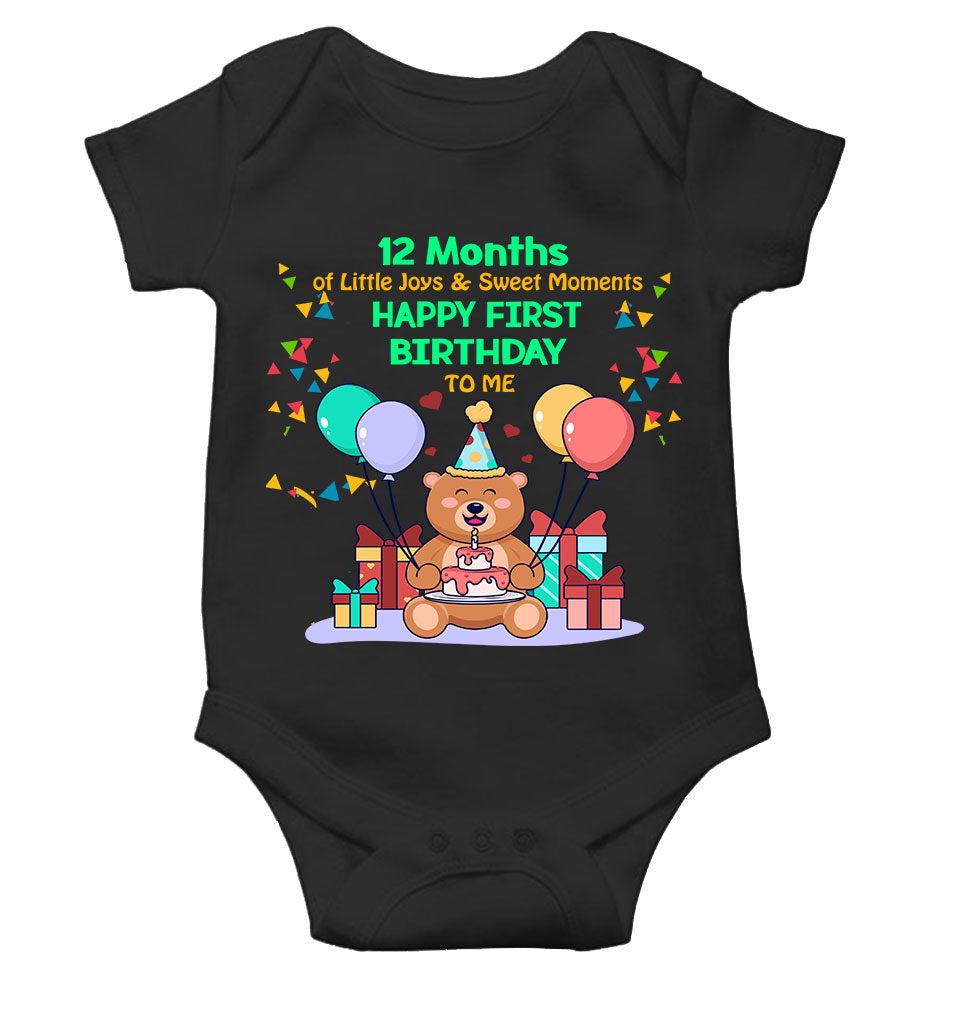 My First Birthday Rompers for Baby Girl- KidsFashionVilla