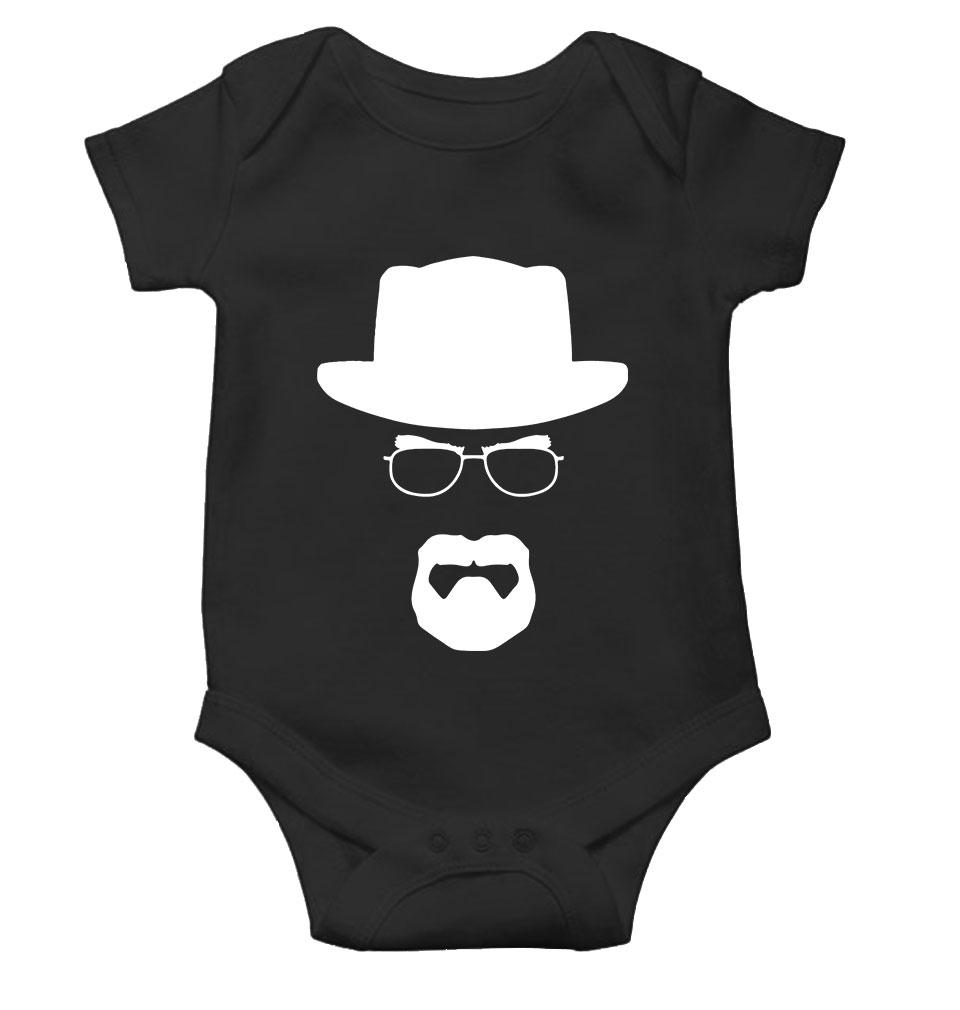 Heisenberg Breaking Bad Web Series Rompers for Baby Girl- KidsFashionVilla