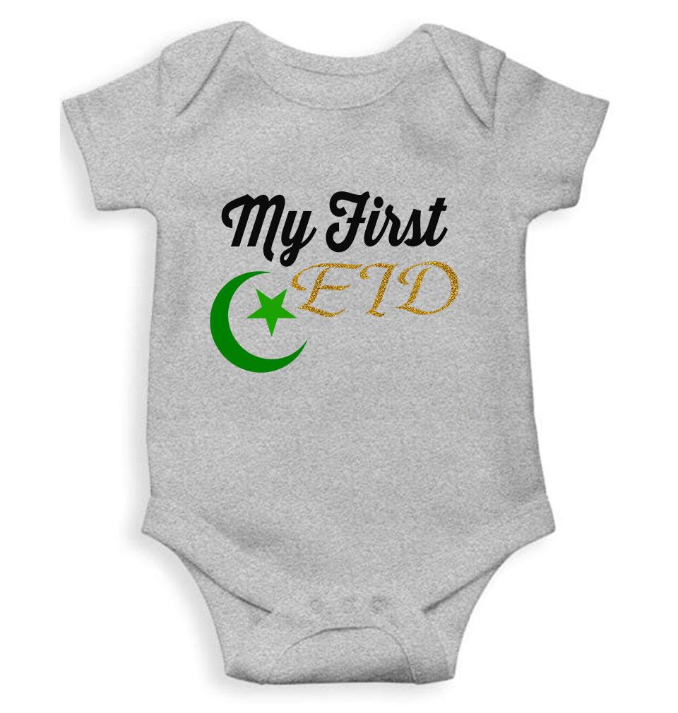 My 1st Eid Rompers for Baby Girl- KidsFashionVilla