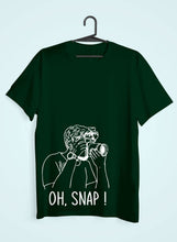 Load image into Gallery viewer, Oh Snap Women Half Sleeves T-shirt- KidsFashionVilla
