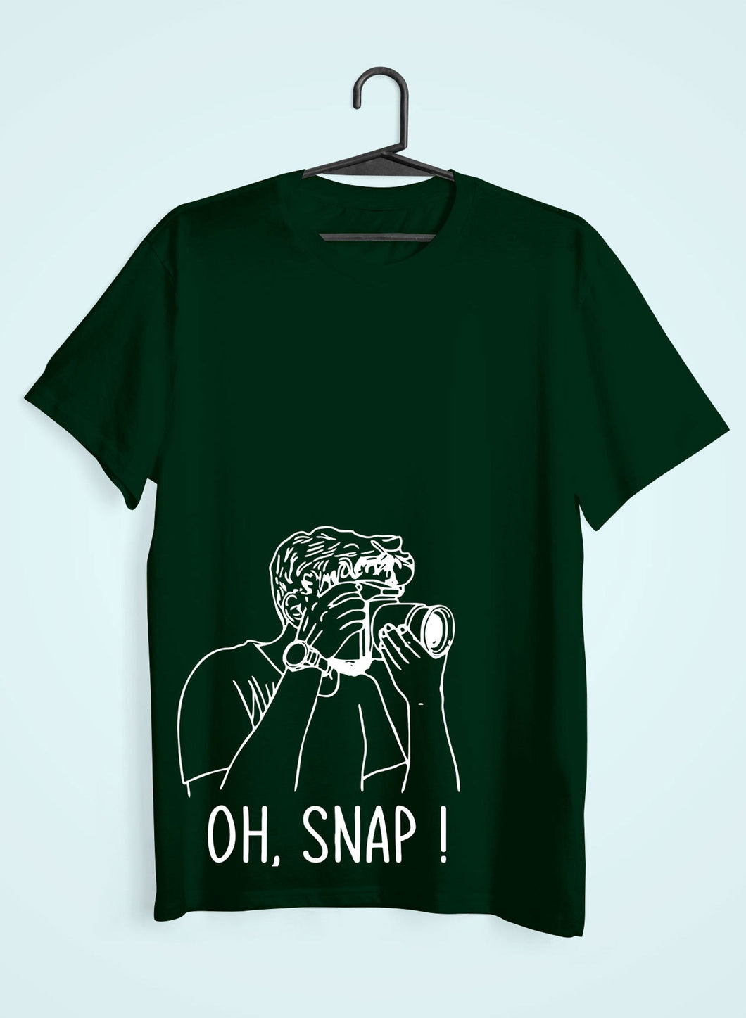 Oh Snap Women Half Sleeves T-shirt- KidsFashionVilla