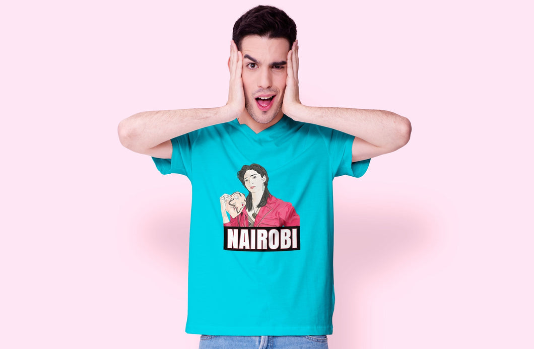 Nairobi Money Heist Half Sleeves T-Shirt- KidsFashionVilla