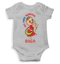 Load image into Gallery viewer, Custom Name My First Navratri Rompers for Baby Girl- KidsFashionVilla

