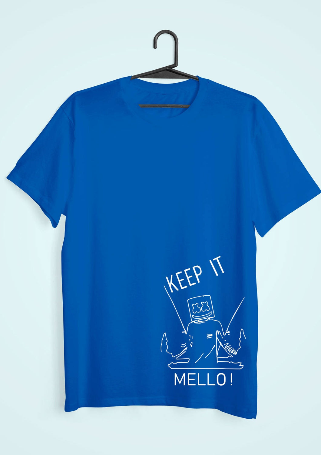 Mello Mens Half Sleeves T-shirt- KidsFashionVilla
