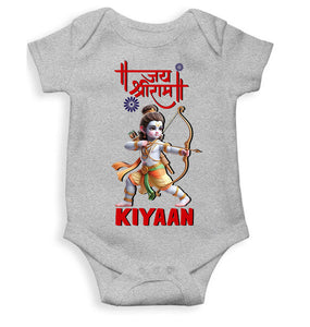 Custom Name Jai Shree Ram Rompers for Baby Boy- KidsFashionVilla