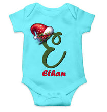 Load image into Gallery viewer, Custom Name Christmas Rompers for Baby Boy- KidsFashionVilla
