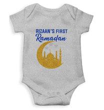 Load image into Gallery viewer, First Ramadan Custom Name Eid Rompers for Baby Boy- KidsFashionVilla
