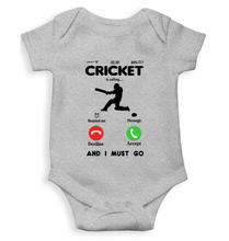 Load image into Gallery viewer, Cricket is Calling World Cup Cricket Rompers for Baby Boy- KidsFashionVilla
