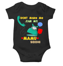 Load image into Gallery viewer, Custom Name Don’t Make Me Call My Mamu Rompers for Baby Girl- KidsFashionVilla
