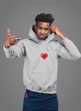 Load image into Gallery viewer, 8 Bit Heart Men Hoodies-FunkyTeesClub - Funky Tees Club
