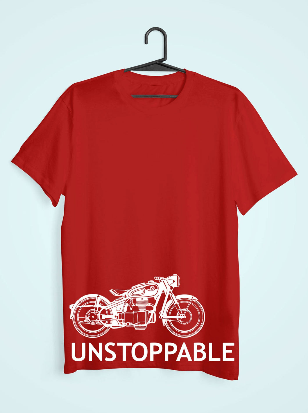 Unstoppable Mens Half Sleeves T-shirt- KidsFashionVilla