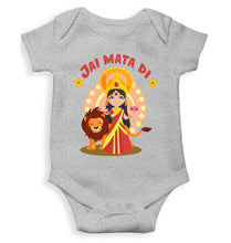 Load image into Gallery viewer, Jai Mata Di Navratri Rompers for Baby Girl- KidsFashionVilla
