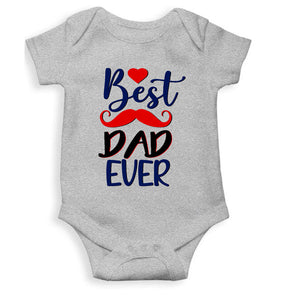 Best Dad Ever Fathers Day Rompers for Baby Girl- KidsFashionVilla