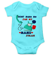 Load image into Gallery viewer, Custom Name Don&#39;t Make Me Call My Mamu Rompers for Baby Boy- KidsFashionVilla
