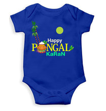 Load image into Gallery viewer, Custom Name Happy Pongal Rompers for Baby Boy- KidsFashionVilla
