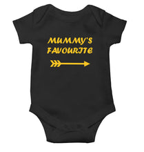 Load image into Gallery viewer, Mummy Favorite Black Rompers for Baby Girl - KidsFashionVilla
